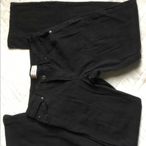 Levi’s Black bootcut jeans